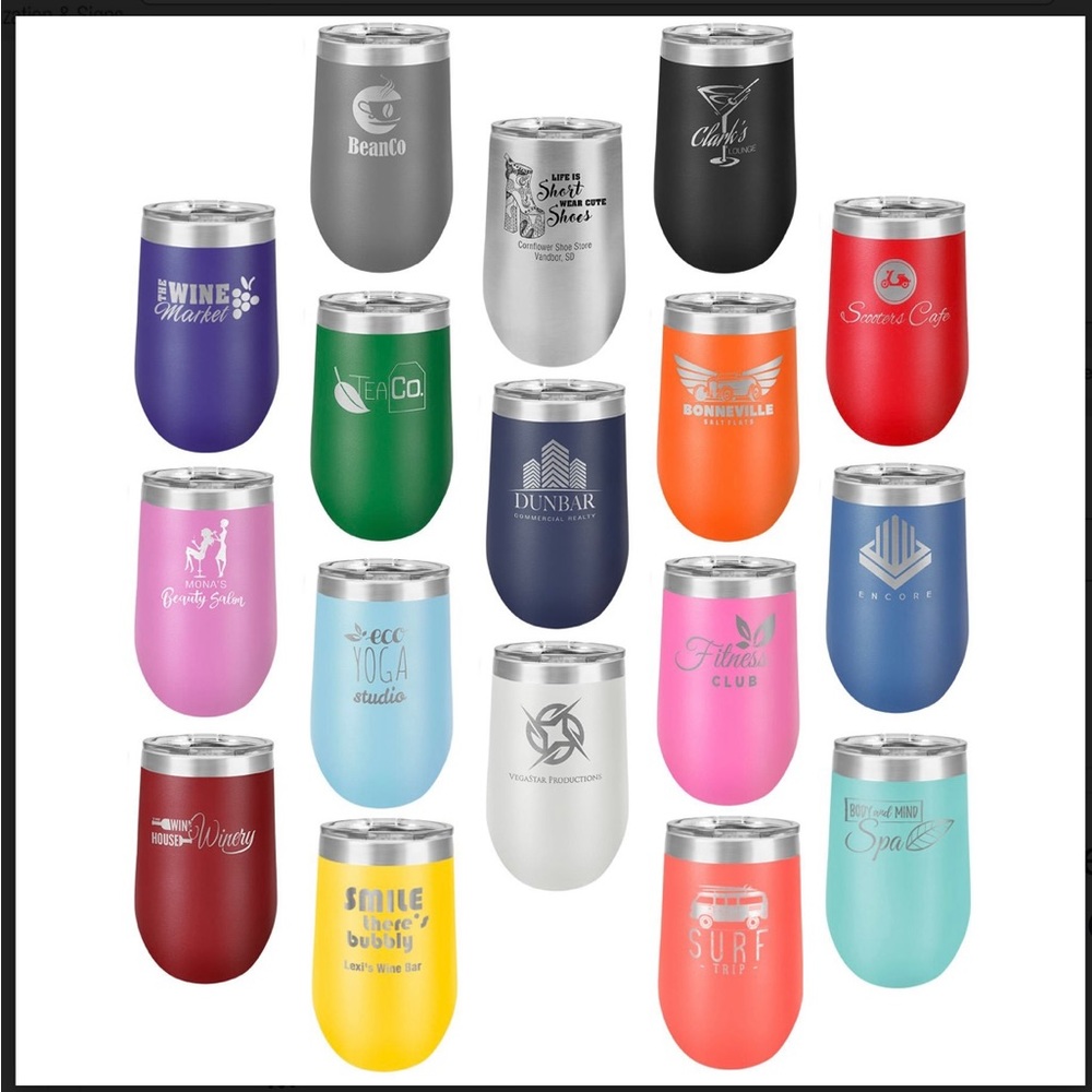 12 oz Stemless Tumbler